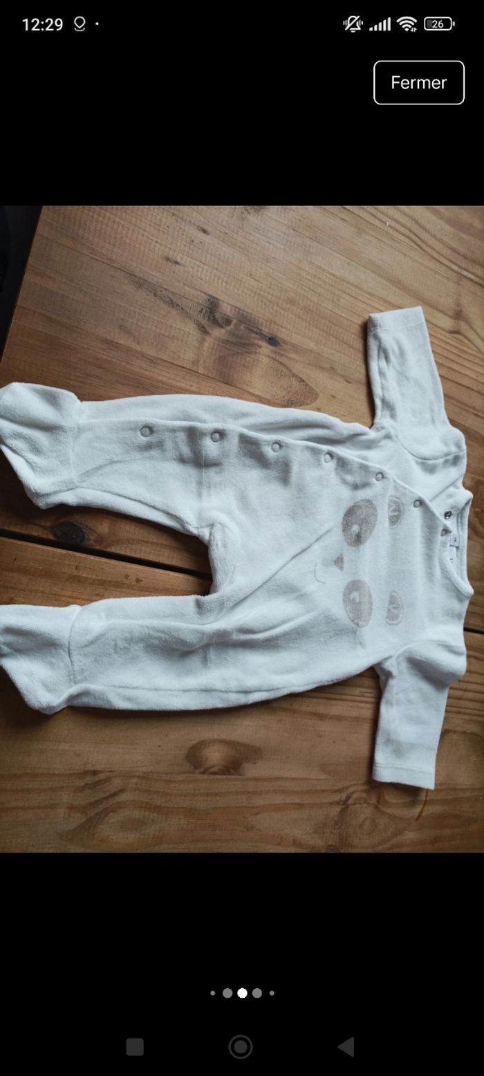 Pyjama bébé fille 3 mois - photo numéro 8