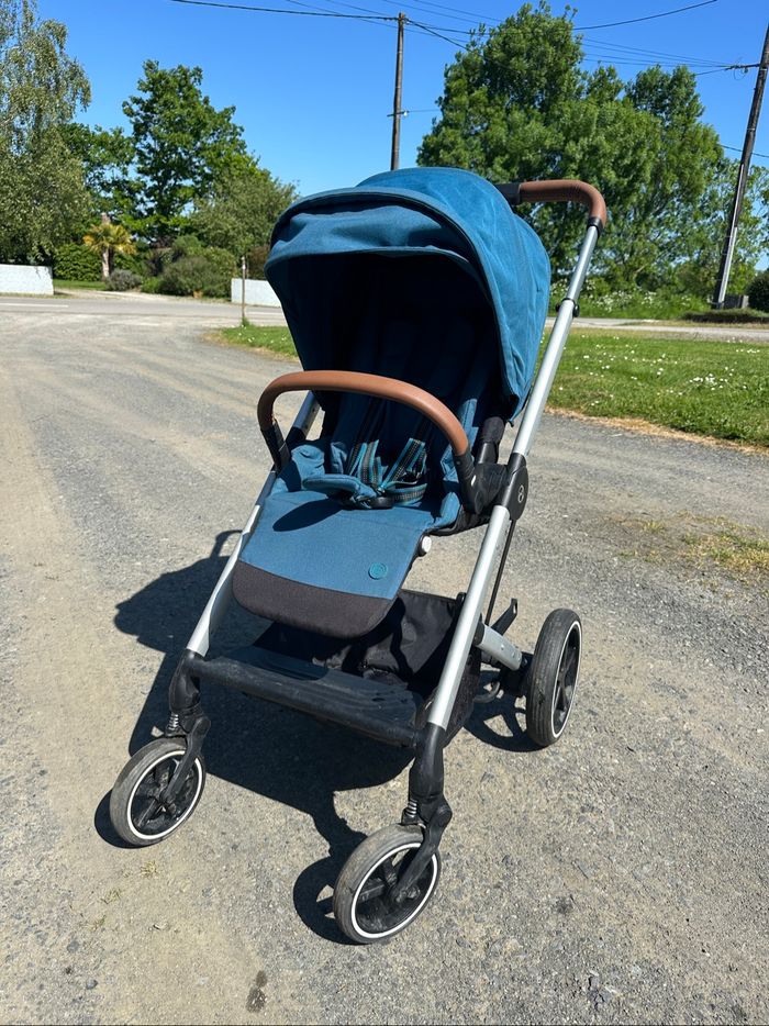 Poussette Cybex Balio S + cosy cloud z+ avec base isofix non pivotante - photo numéro 6