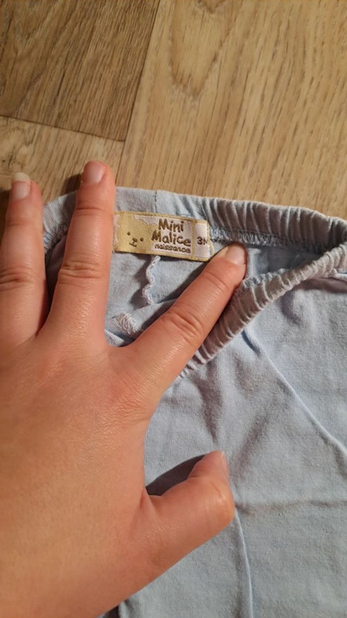 Ensemble short t-shirt manches courtes garçon taille 3 mois - photo numéro 6