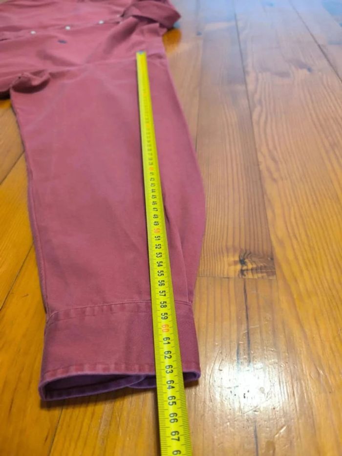 Chemise Ralph Lauren - Blake 100 % Cotton - Logo brodé marine - Bordeaux - Taille XXL - photo numéro 13