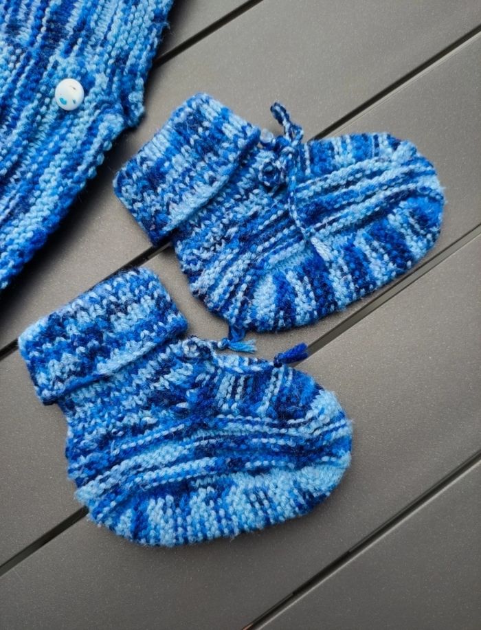 Ensemble layette bleue - photo numéro 4