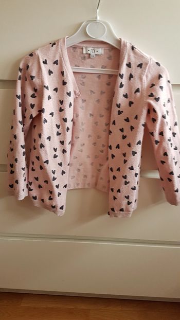 Gilet rose 5-6ans