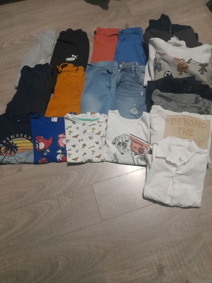 Lot vêtements garçon 9-10ans