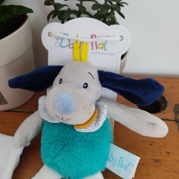 Doudou chien Baby Nat Neuf - photo numéro 5