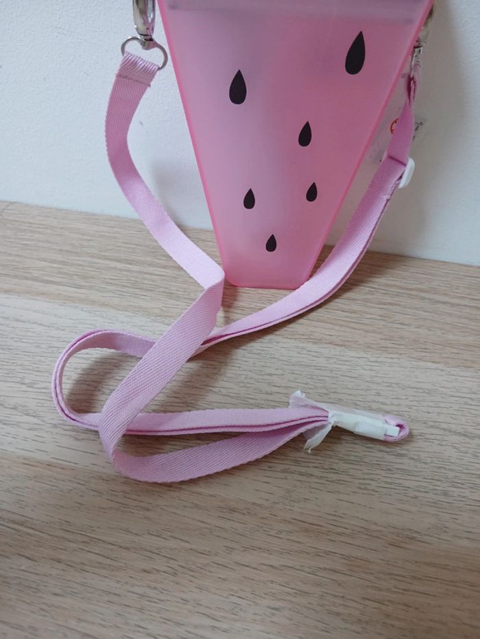 Gourde pastèque 🍉 Claire's avec sangle neuve - photo numéro 5