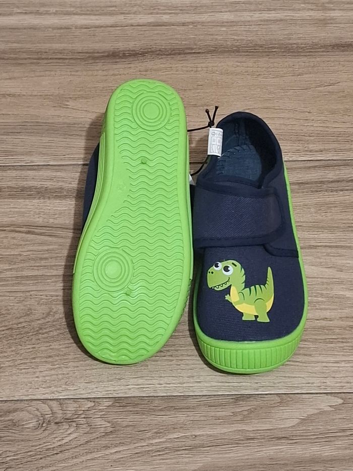 Chaussons filles et garçons d'intérieur légers antidérapants enfants dinosaure - photo numéro 2