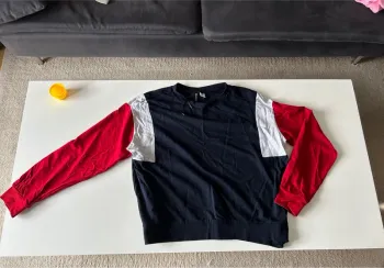 Sweat shirt tricolore