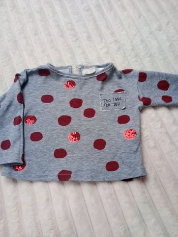 Petit pull Zara 12 à 18 mois 86 cm