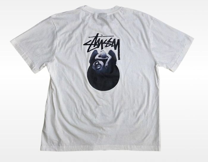 Tee shirt Stüssy Homme taille M blanc - photo numéro 2