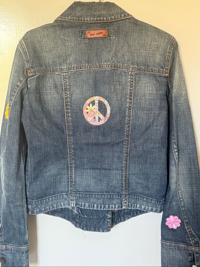 Veste en jean customisée - photo numéro 8