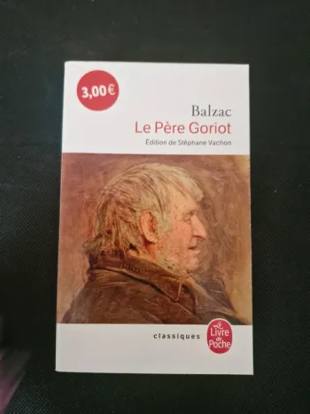 Le Père Goriot - Honoré De Balzac