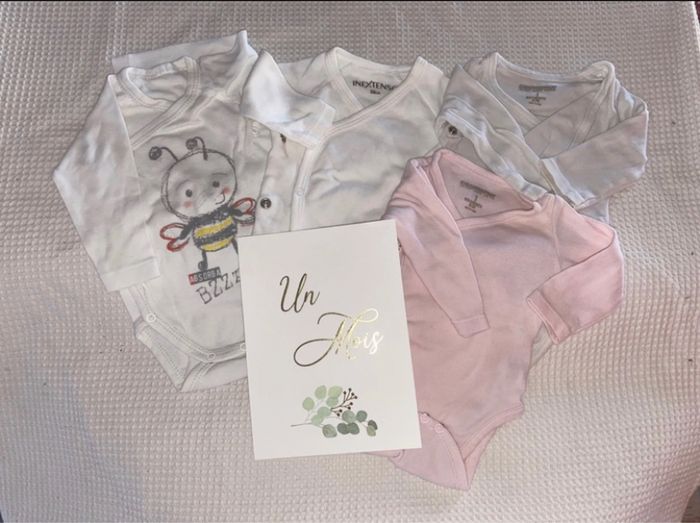 Lot 1 mois bebe fille - photo numéro 3