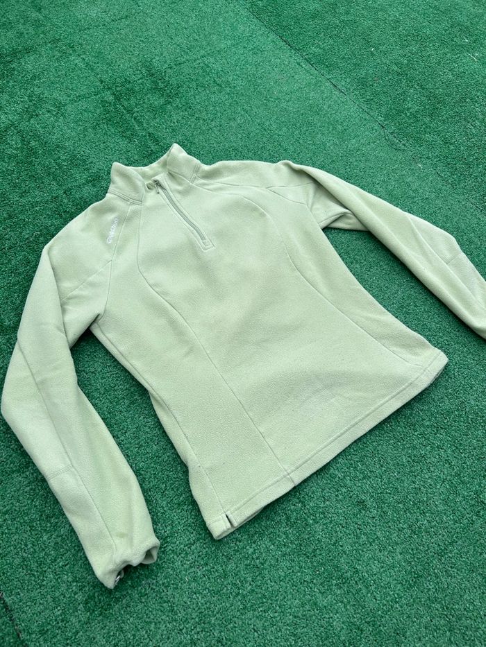 Veste polaire Quechua col montant zip taille S femme - photo numéro 2