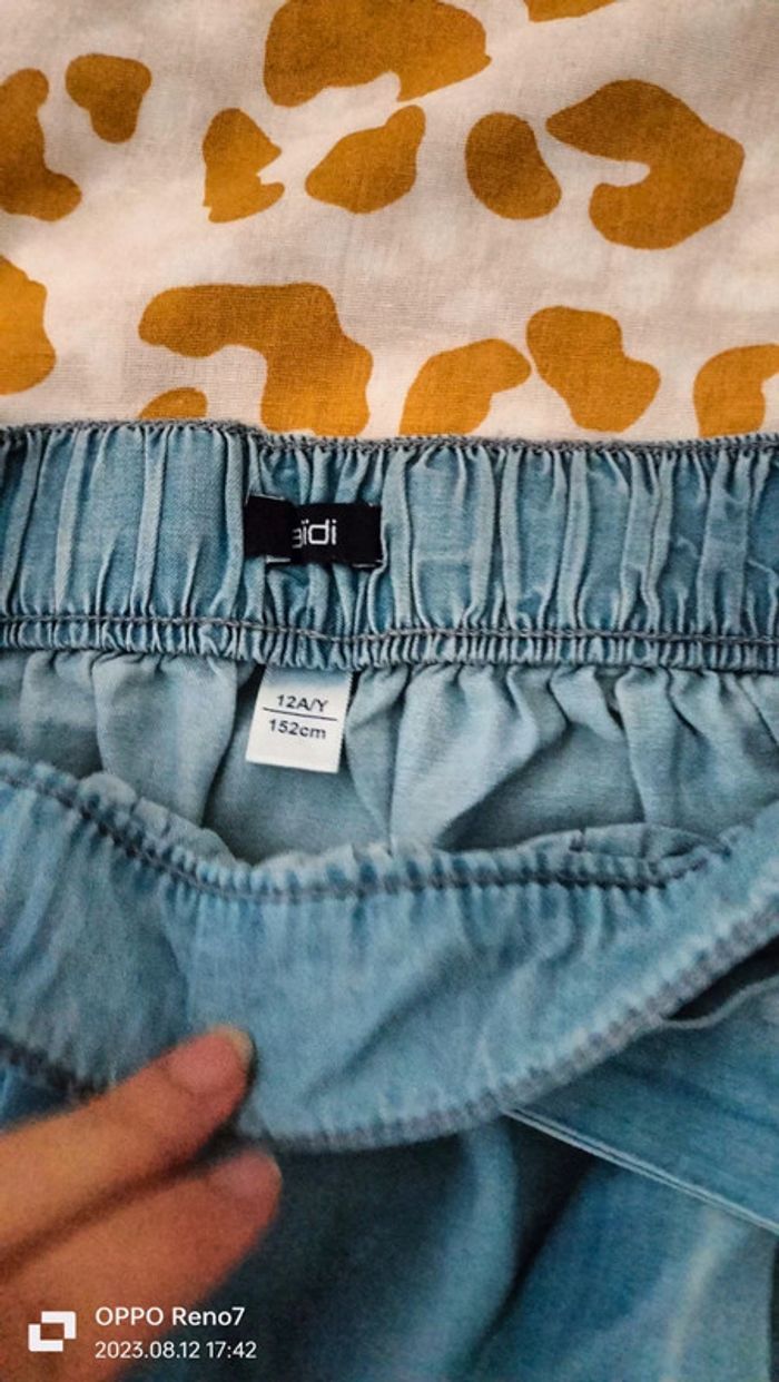 Jupe en jeans okaidi - photo numéro 2