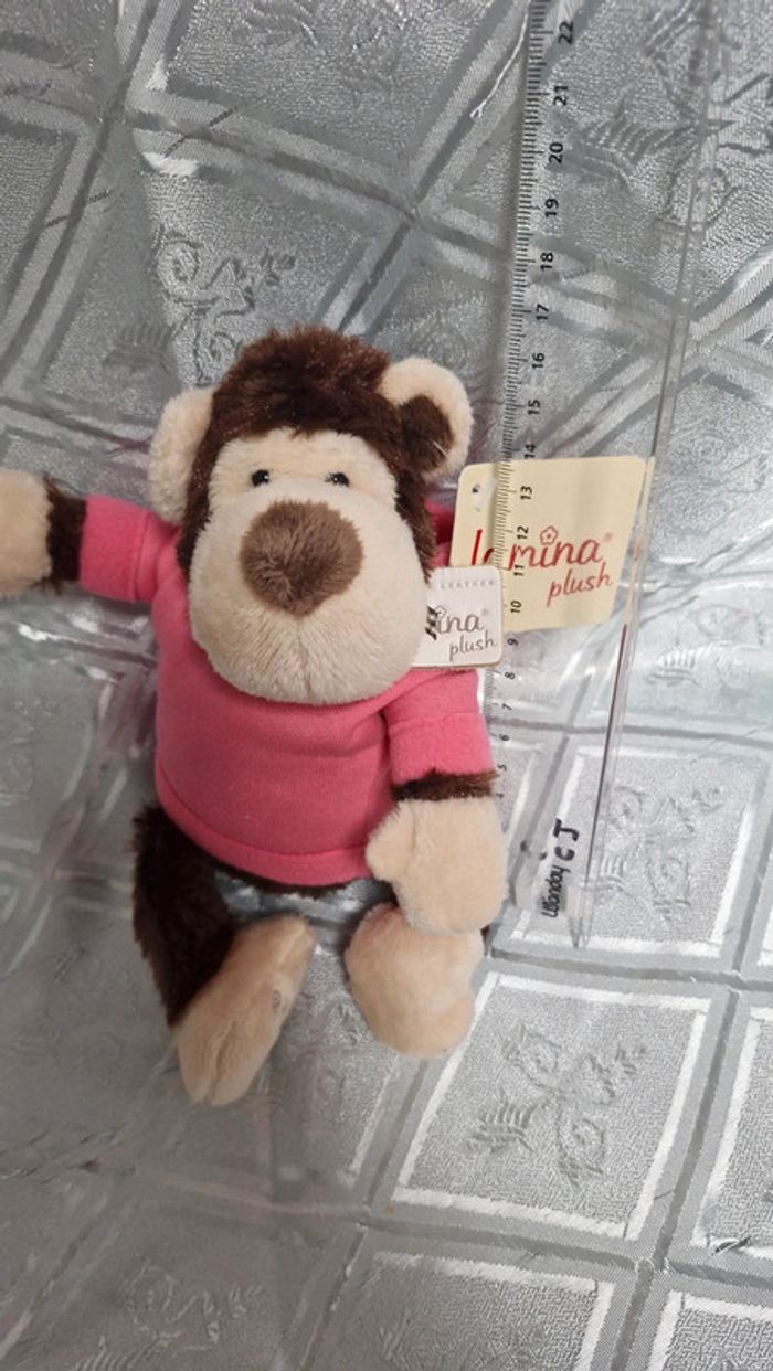Peluche singe la nina plush - photo numéro 2