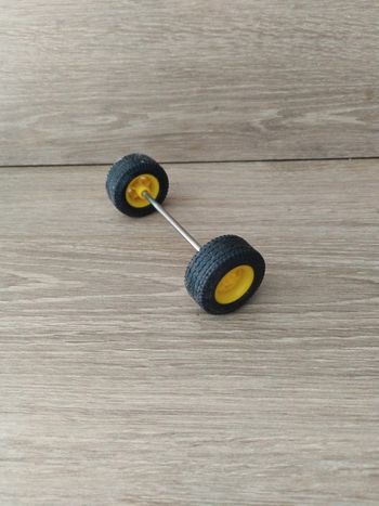 Train de pneu playmobil rallye vintage