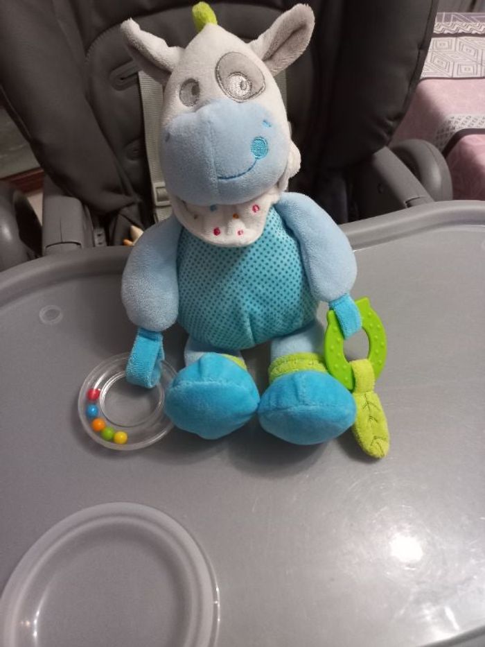 Peluche hochet bébé
