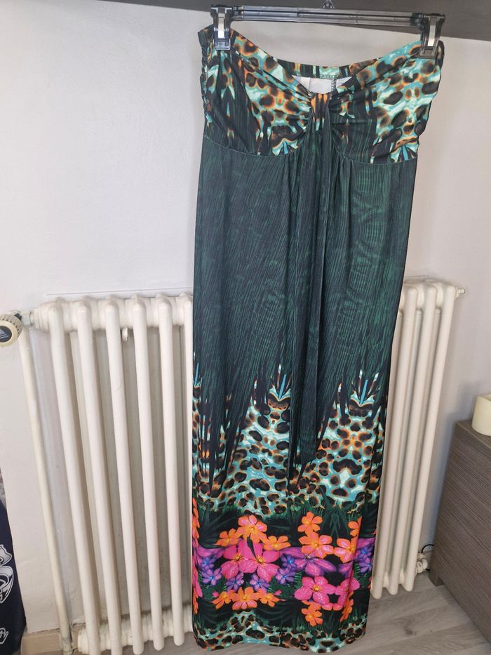 Robe bustier verte bodyflirt taille 40/42