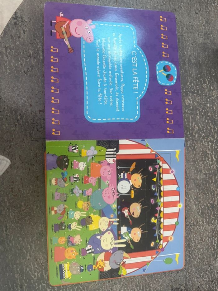Livre puzzle peppa pig - photo numéro 6