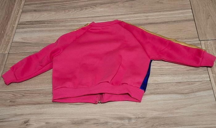 Veste mentaux fille enfant Licorne rose bleu doré - photo numéro 3