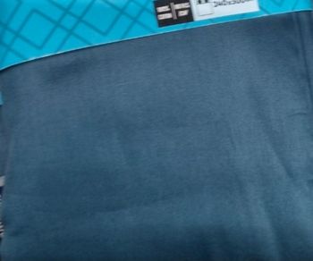 Drap plat neuf en satin de coton 240x300 pour 2 personnes