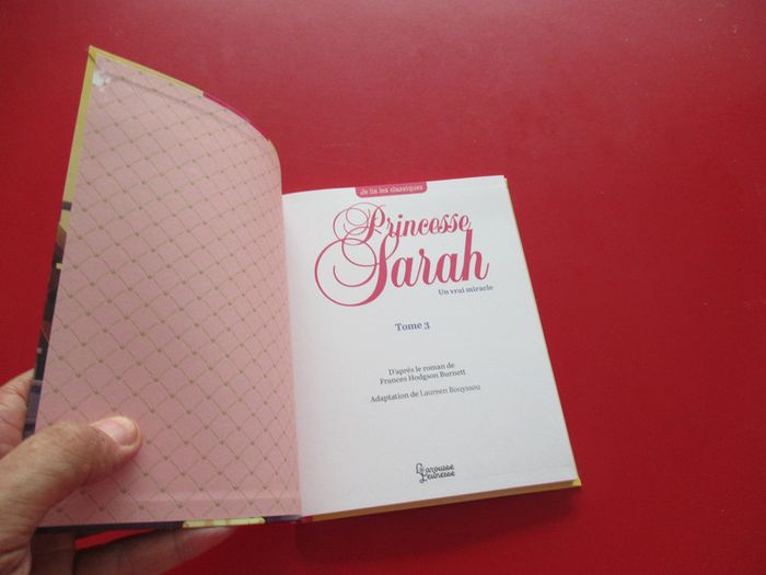 Pricesse Sarah Un vrai miracle Tome 3 - photo numéro 2