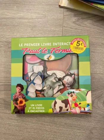 Livre Paul le fermier à encastrer