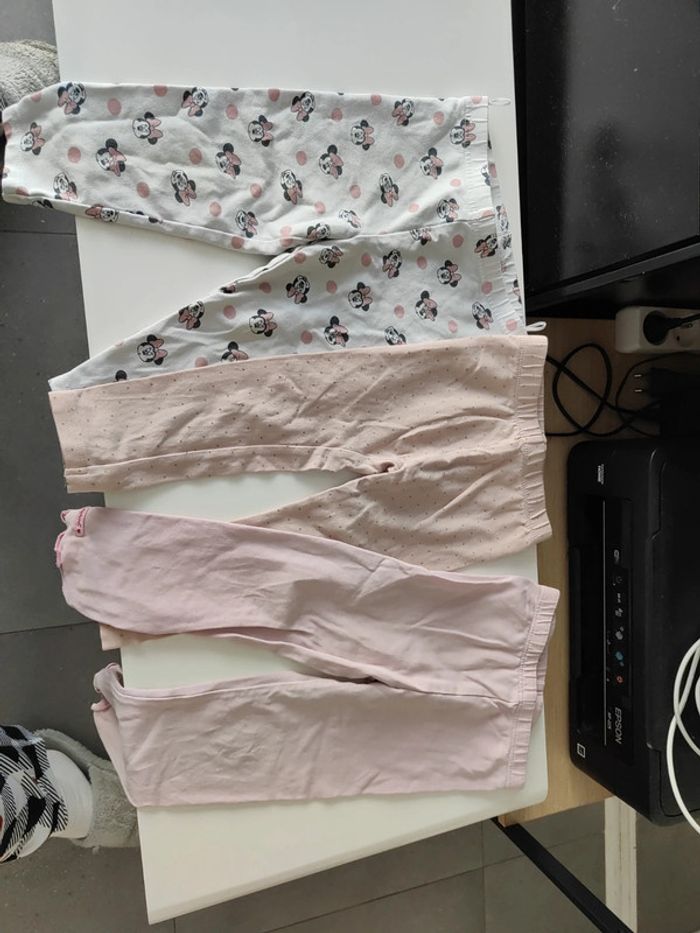 Lot 3 leggings 24 mois