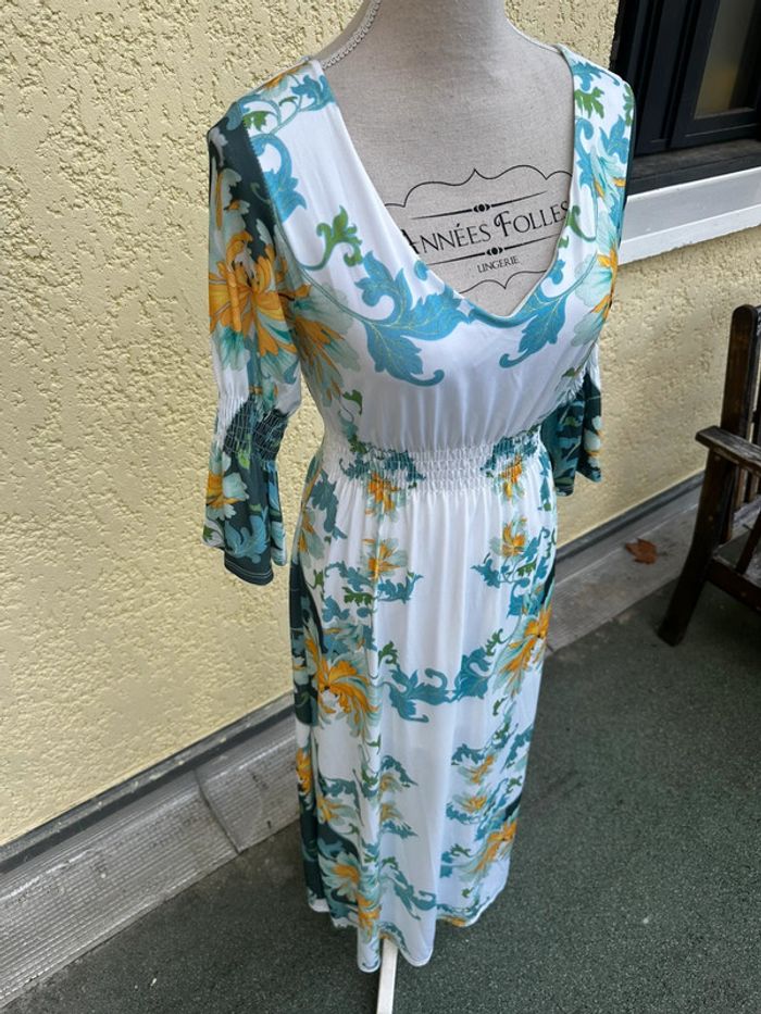 🌸 Robe longue fleurie – Maria Villalobos - photo numéro 2