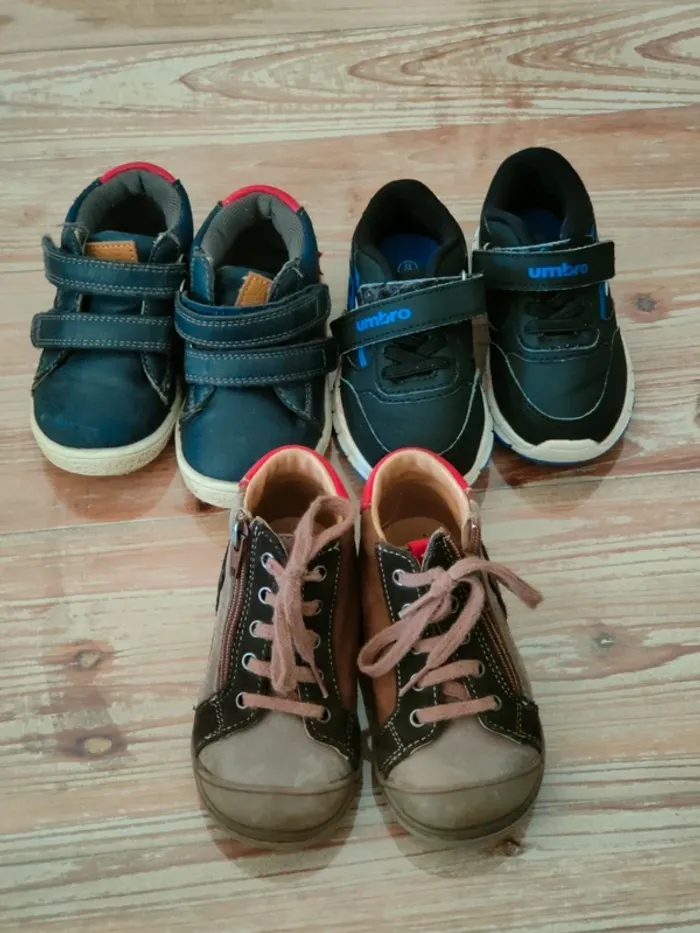 Lot chaussures garçon