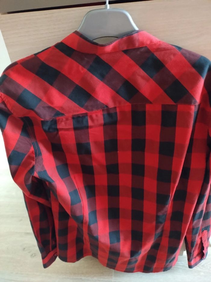 Chemise à carreaux style bûcheron - photo numéro 4