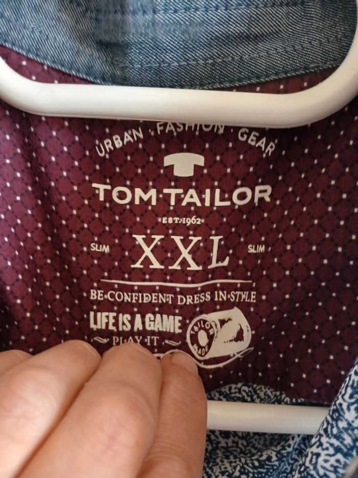 🍍 Chemise ML homme Tom Tailor taille XXL - photo numéro 6