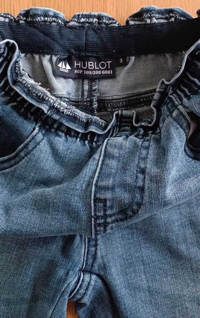 Jean Hublot 3 ans fille - photo numéro 3