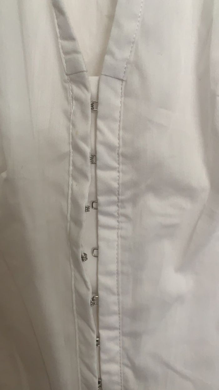 Chemisier blanc manches courtes taille 42 - photo numéro 5