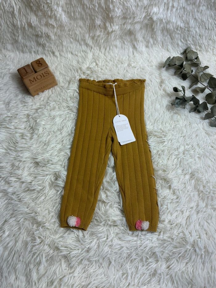 Legging moutarde Louise Misha taille 18 mois