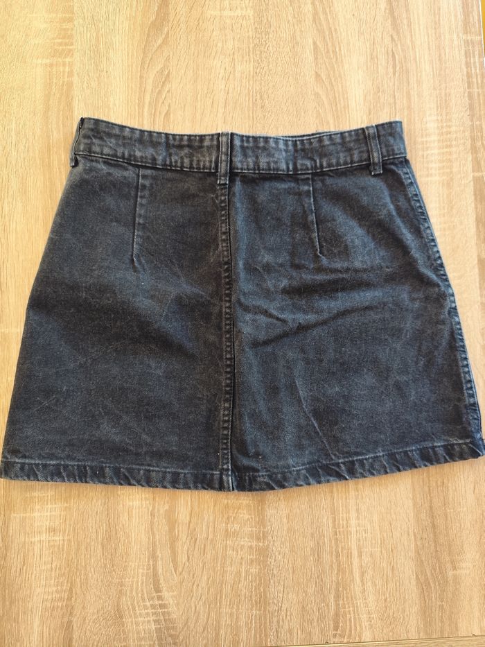 Jupe en jean noire 38 Bershka - photo numéro 2