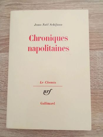 Jean-Noël Schifano 🪅 Chroniques napolitaines
