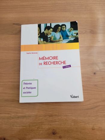 Mémoire de recherche de Sophie Kevassay