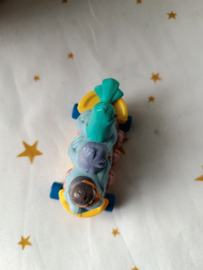 Figurine oiseau bird pigeon skate jaune yellow Warner Bros 1993 animaniacs glace icecream chariot - photo numéro 8