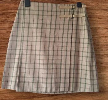 🍂 Jupe portefeuille écossaise - Taille 36 🇬🇧