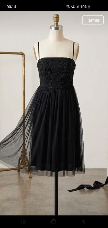 Robe de soirée-cocktail Jacqueline Riu taille 36- état impeccable
