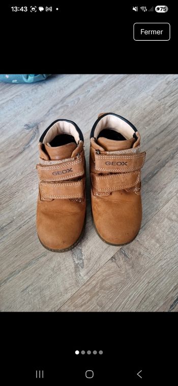 Bottines garçon geox