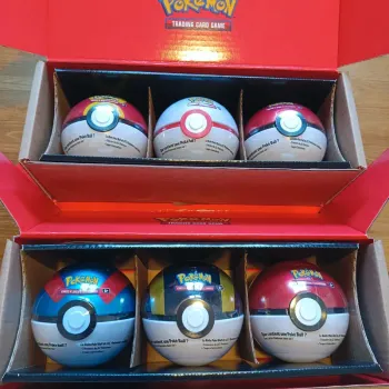 🎯 Lot de 6 Pokéball Pokémon – Neuf & Scellé - EV04 EV03