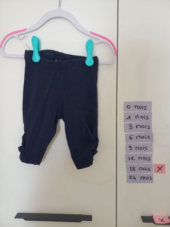 Legging 3/4 baby clu  18 mois
