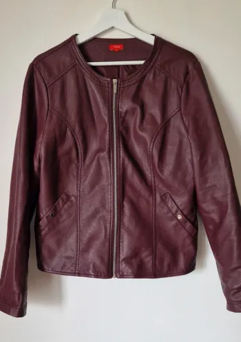 Veste bordeau