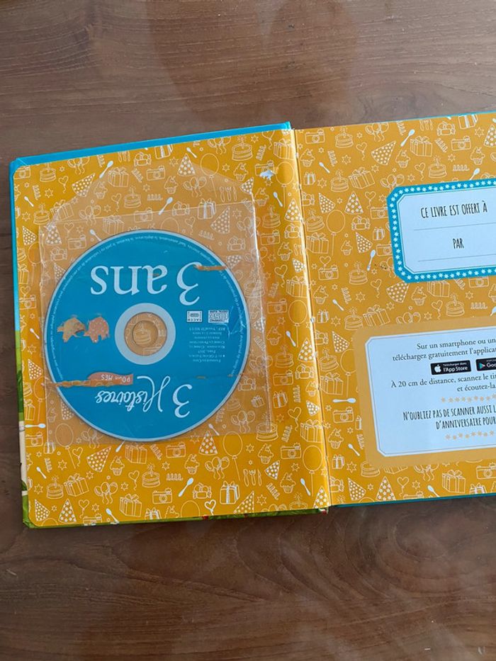 Histoires pour les 3 ans fleurus avec cd - photo numéro 3