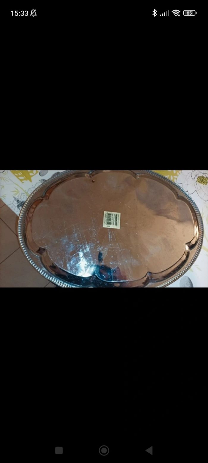 Lot de 4 plats en inox - photo numéro 6