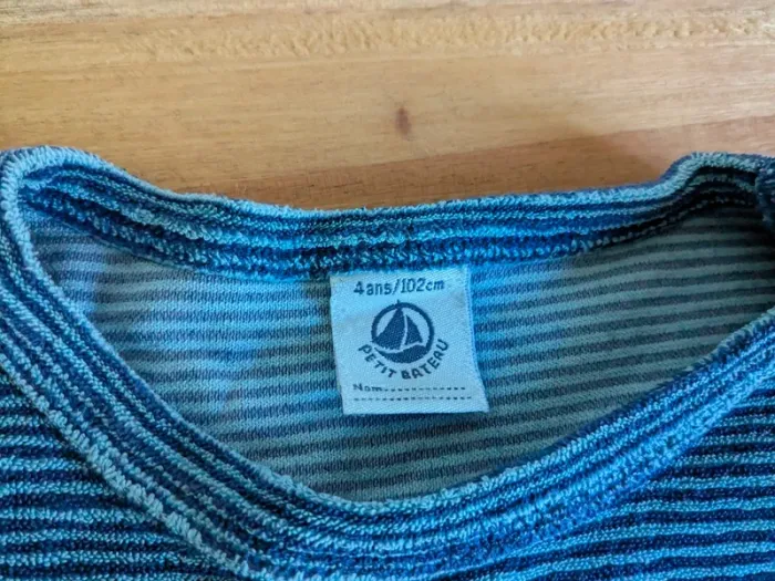Haut pyjama petit bateau 4 ans - photo numéro 2