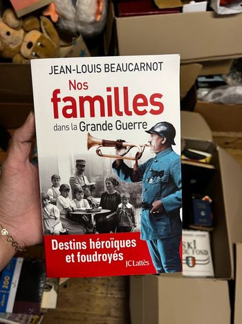 Nos familles dans la grande guerre