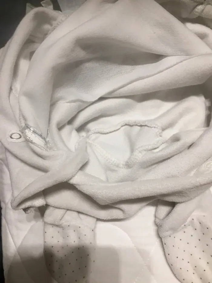 Pyjama blanc Disney baby 3M - photo numéro 2